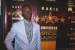 Takudzwa Vuma at the Kakic Universe Official Launch Red Carpert